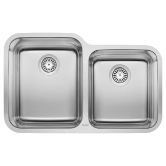 Blanco 401026 Stellar 32" 60/40 Double Bowl Undermount Kitchen Sink - Stainless Steel