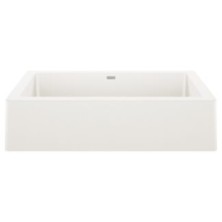 Blanco 402584 Vintera SILGRANIT 30" Single Bowl Apron-Front Farmhouse Sink - White