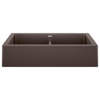 Blanco 402595 Vintera SILGRANIT 33" Double Bowl Apron-Front Farmhouse Sink - Café