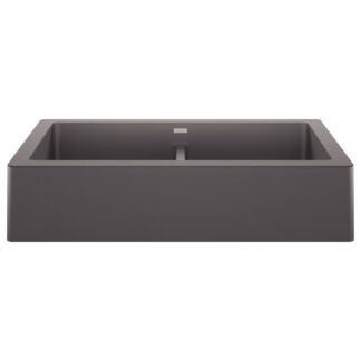 Blanco 402591 Vintera SILGRANIT 33" Double Bowl Apron-Front Farmhouse Sink - Cinder