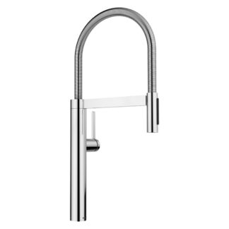 Blanco 527473 Culina II Semi-Pro Pull-Down Dual-Spray Kitchen Faucet - Chrome