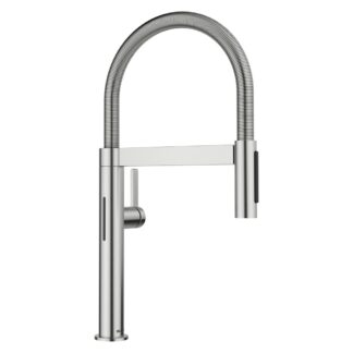 Blanco 527477 Culina II Mini Sensor Pull-Down Dual-Spray Kitchen Faucet - PVD Steel