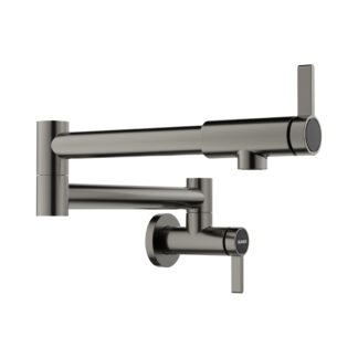 Blanco 527487 Culina II Wall-Mounted Pot Filler - Satin Dark Steel