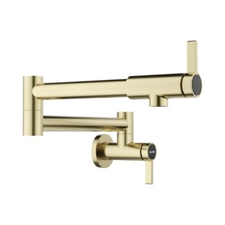 Blanco 527488 Culina II Wall-Mounted Pot Filler - Satin Gold