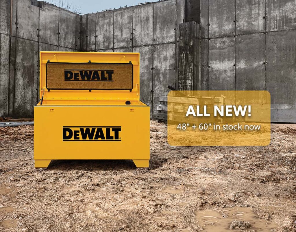 All New DeWalt Jobsite Box