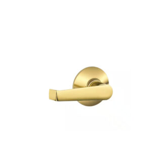 Schlage 19218 Elan Passage Lever - Bright Brass