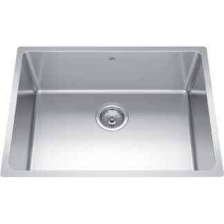 Kindred BSU1825-9 Brookmore Single Undermount Sink - Stainless Steel