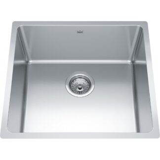 Kindred BSU1820-9 Brookmore Single Undermount Sink - Stainless Steel