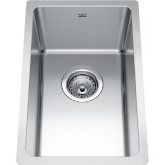 Kindred BSU1812-8 Brookmore Single Undermount Sink - Stainless Steel