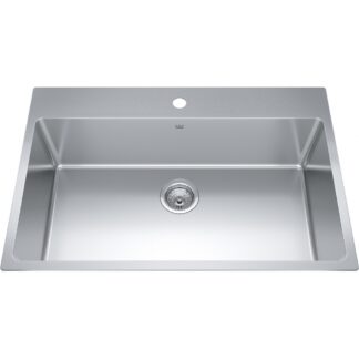 Kindred BSL2233-ADA-1 Brookmore ADA Dual Mount Sink - Stainless Steel
