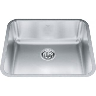 Kindred QSUA1922-8 Steel Queen Undermount Sink - Stainless Steel
