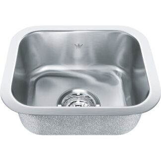 Kindred QSU1113-6 Steel Queen Undermount Sink - Stainless Steel