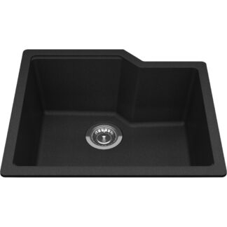 Kindred MGS2022U-9ON Urban Granite Undermount Sink - Onyx