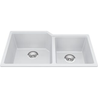 Kindred MGC2034U-9PWT Urban Granite Undermount Sink - Polar White
