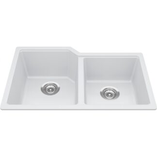 Kindred MGC2031U-9PWT Urban Granite Undermount Sink - Polar White