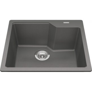 Kindred MGSM2022-9SG Urban Granite Topmount/Drop-In Sink - Stone Grey