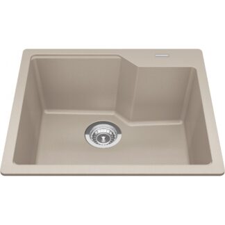Kindred MGSM2022-9CHA Urban Granite Topmount/Drop-In Sink - Champagne