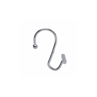 Moda at Home BAY305857 Shower Hook - Polished Chrome