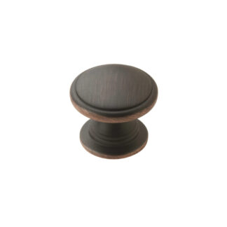 Amerock BP53012ORB 1-1/4" Allison Value Knob - Oil-Rubbed Bronze