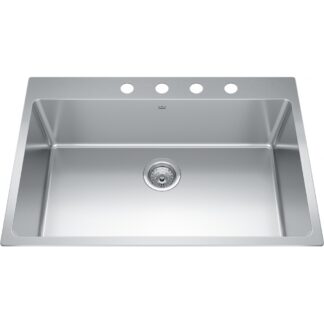 Kindred BSL2131-9 Brookmore Topmount/Drop In Sink - Stainless Steel