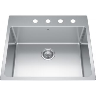 Kindred BSL2225-9 Brookmore Topmount/Drop In Sink - Stainless Steel