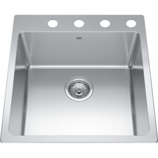 Kindred BSL2120-9 Brookmore Topmount/Drop In Sink - Stainless Steel