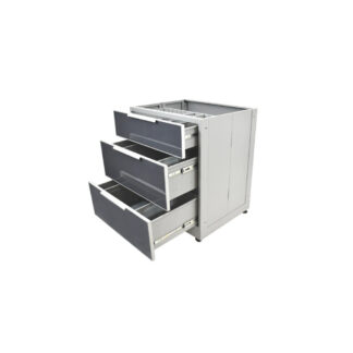 Blue Sky OKC3024GDR3DG 3-Drawer Cabinet