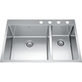 Kindred BCL2131R-9 Brookmore Topmount/Drop In Sink - Stainless Steel