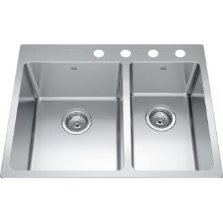 Kindred BCL2127R-9 Brookmore Topmount/Drop In Sink - Stainless Steel