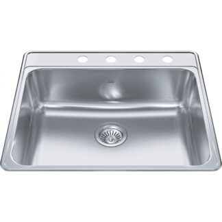 Kindred CSLA2522-8 Creemore Topmount/Drop In Sink - Stainless Steel