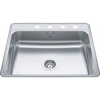 Kindred CSLA2522-6 Creemore Topmount/Drop In Sink - Stainless Steel