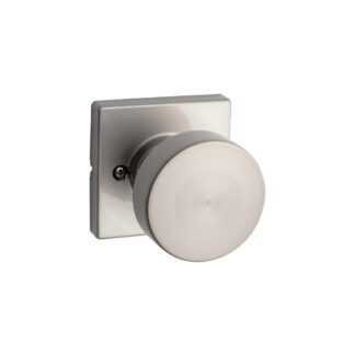 Weiser Cambie Single Square Dummy Knob - Satin Nickel