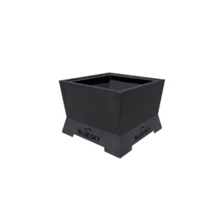 Blue Sky SFP22SQ-B 22" Square Smokeless Fire Pit - Black