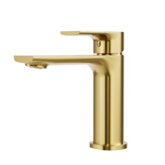 Aquabrass TMR14SUVD Brass TMR Single Hole Lavatory Faucet - Sunset Gold