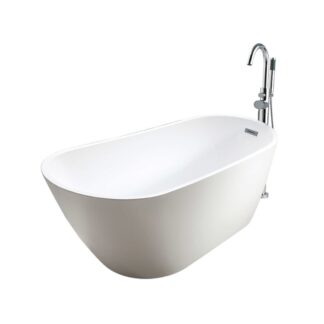Neptune MAL3266F1 32" x 66" Malaga Freestanding Tub - White