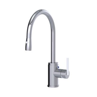 Rubinet 8JGNLCHCH Genesis Pull-Down Kitchen Faucet - Chrome