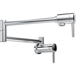 Delta 1165LF Contemporary Wall Mount Pot Filler - Chrome