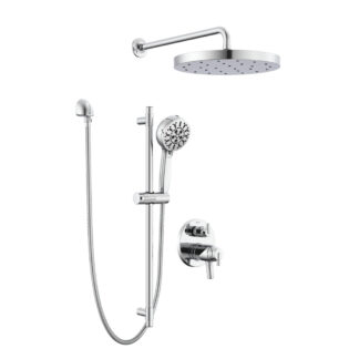 Delta SKD1 Thermostatic Pro Clean Shower Kit - Chrome