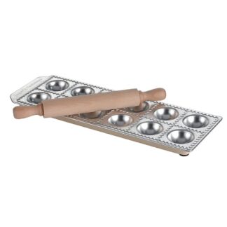 Imperia 80IMP/4310 Raviolamp Round Ravioli Maker Set & Rolling Pin