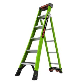 Little Giant Ladder 13906-373 King Kombo 2.0 6' Fiberglass 3-in-1 All-Access Ladder