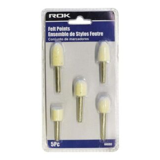 Rok 44680 Felt Points, 5 Pack