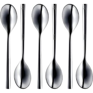Jura 66964 Espresso Spoons Gift Box, 6 Pack - Stainless Steel