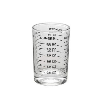 Oggi 5527639CL 3oz Bar Shot Glass Measurer