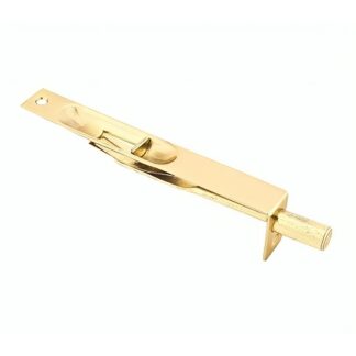 Emtek 8501US4 6" Squared Flush Bolt - Solid Brass