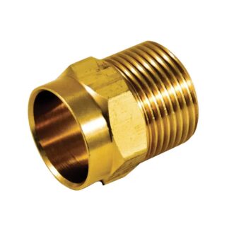 Aqua-Dynamic 9972-203 1/2" x MPT Male Pipe Adapter - Copper