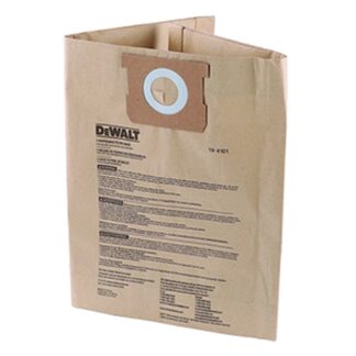 DeWalt ALTDXVA194101 6 - 10 Gallon Wet/Dry Vacuum Collection Dust Bag Filter, 3 Pack