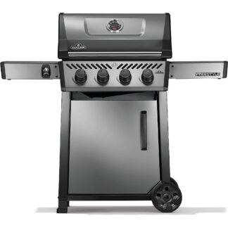 Napoleon F425DNGT Freestyle 425 4-Burner Cast Iron Grid Natural Gas Grill - Graphite Grey