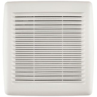 Broan FGR300 Easy Install Bathroom Exhaust Fan Replacement Grille/Cover - White