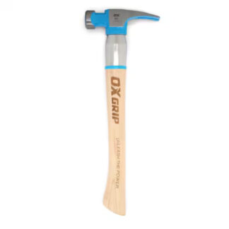 OX Tools OX-P08352 22oz Pro Hickory Reinforced Steel Hammer