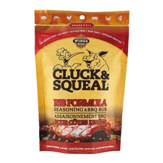Cluck & Squeal CS010 120g Seasoning & BBQ Rub - Original Rib Formula